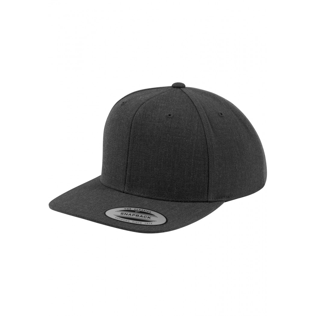 Classic Snapback Cap Dark Grey / Dark Grey