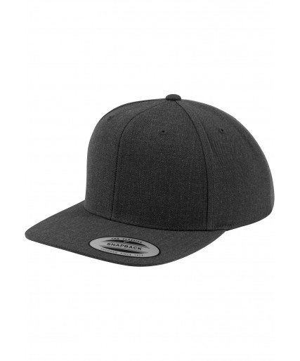 Classic Snapback Cap Dark Grey / Dark Grey