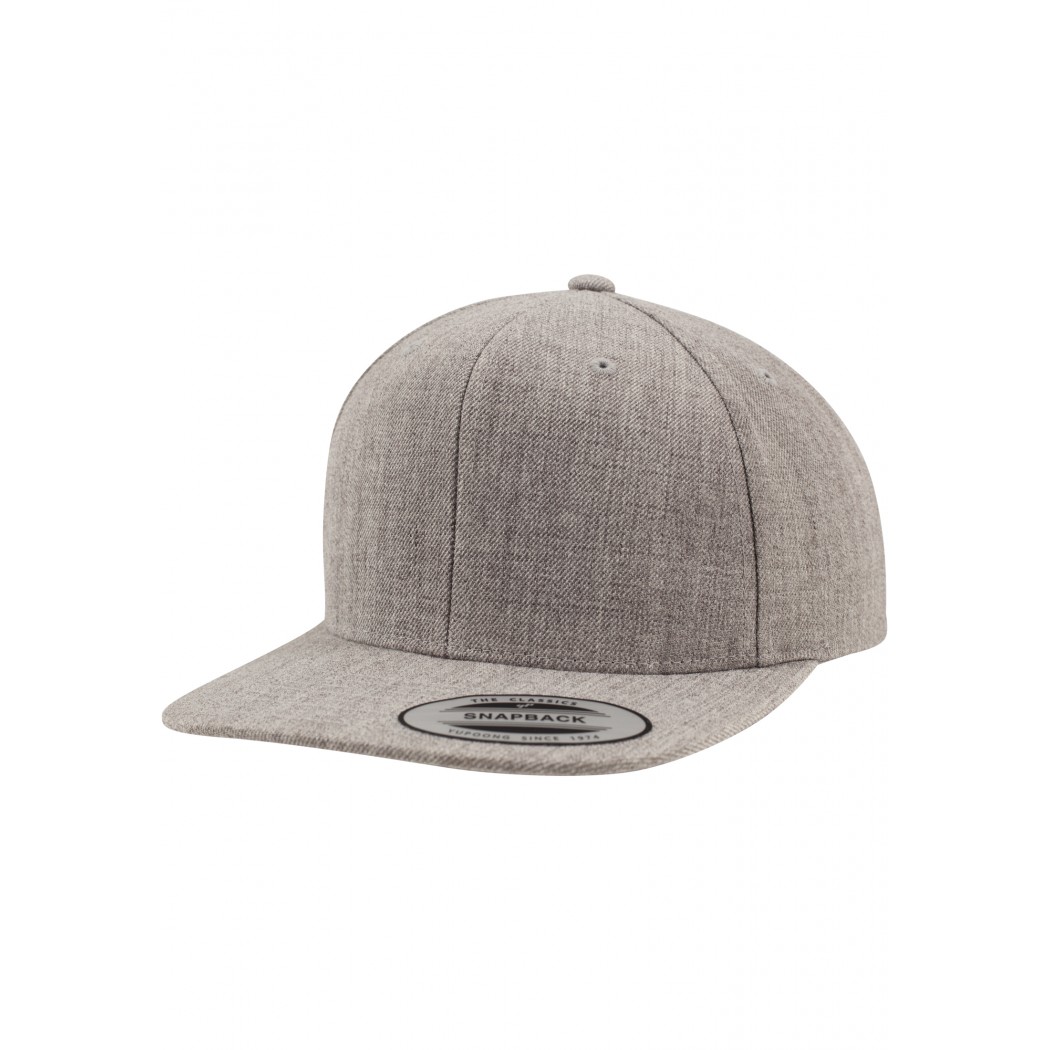 Classic Snapback Cap Heather/Heather