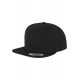 Classic Snapback Cap Black/Black