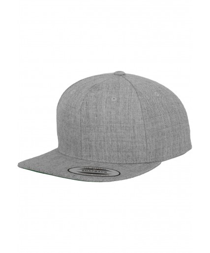 Classic Snapback Cap Heather