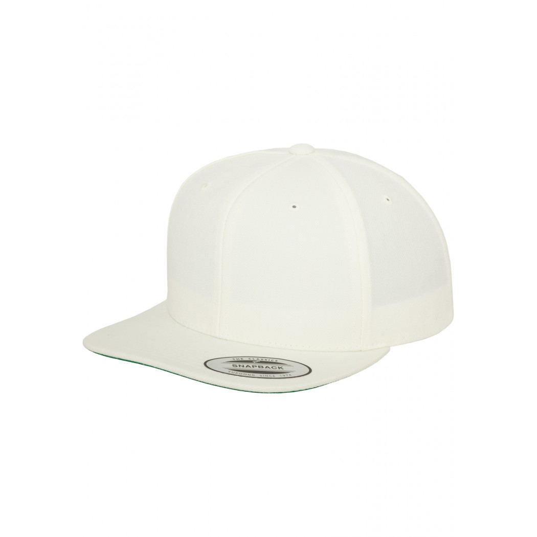 Classic Snapback Cap Natural