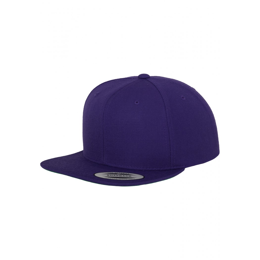 Classic Snapback Cap Purple (15.32 
