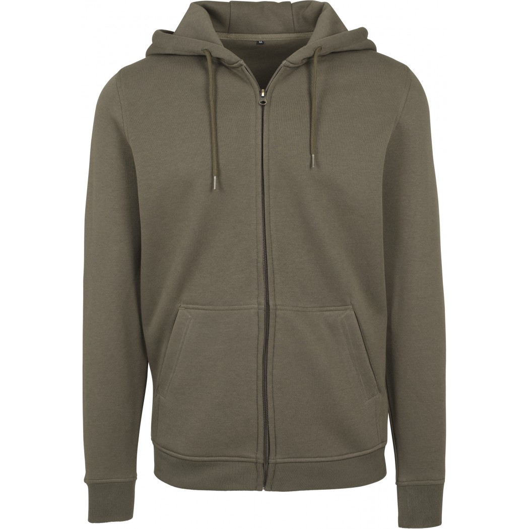 Heavyweight Zip Hoody Olive