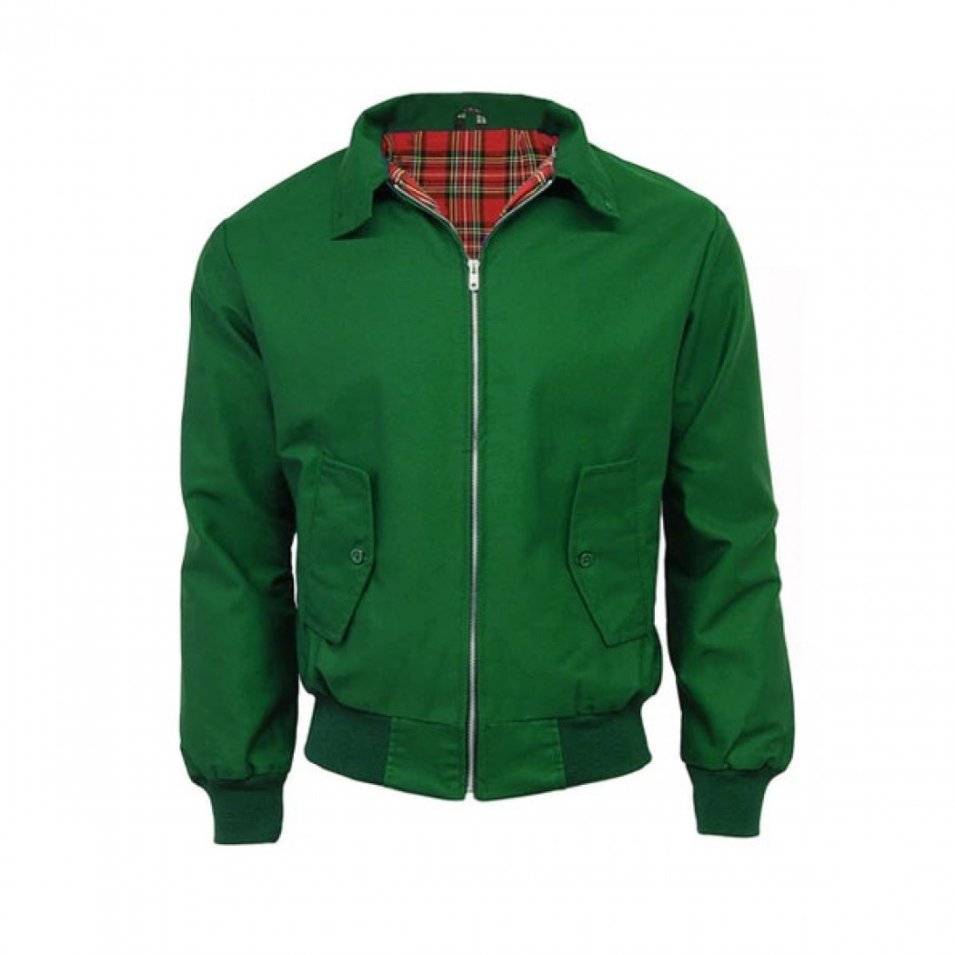 Classic Harrington Jacket Bottle Green Classic Harrington Jacket Bottle Green
