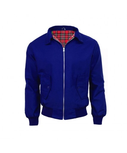 Classic Harrington Jacket Royal Blue Classic Harrington Jacket Royal Blue
