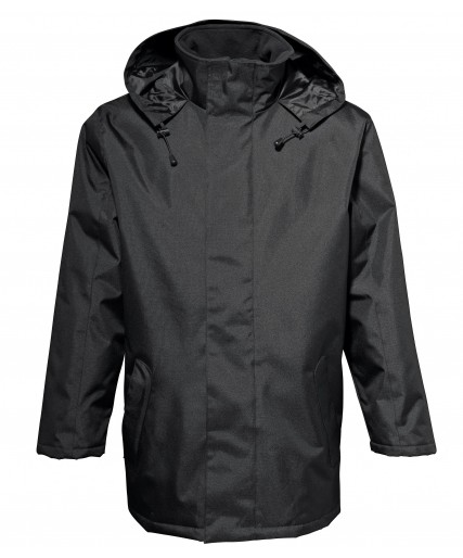 2786 Water & Wind Resitant Padded Parka Jacket Black 2786 Water & Wind Resitant Padded Parka Jacket Black
