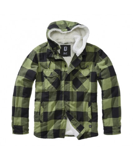 Lumber Jacket Hooded Black/Olive Lumber Jacket Hooded Black/Olive