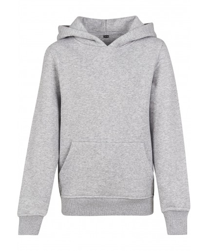 Kids Basic Hoody heather grey Kids Basic Hoody heather grey