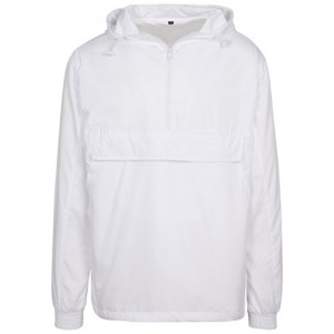 Basic Pull Over Jacket White