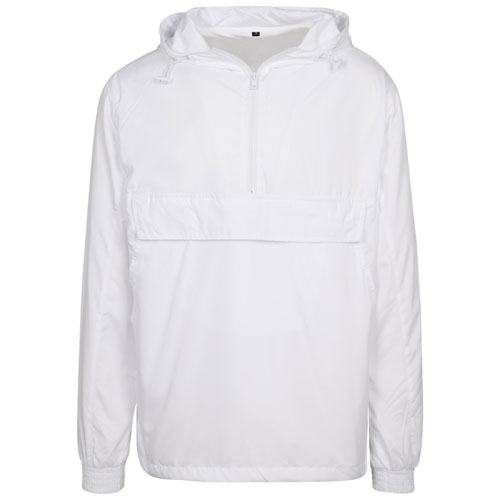 Basic Pull Over Jacket White