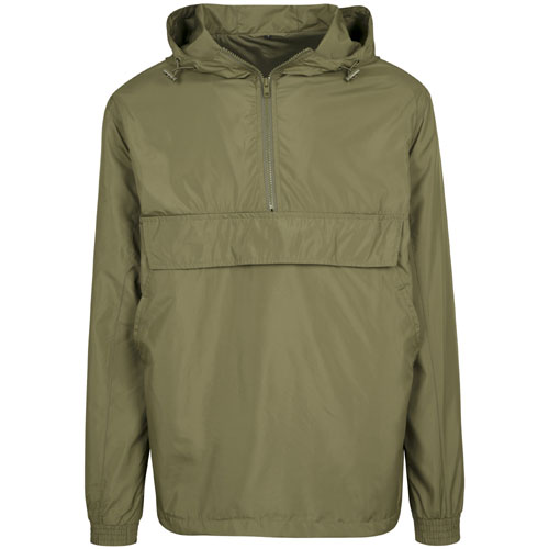 Basic Pull Over Jacket Olive