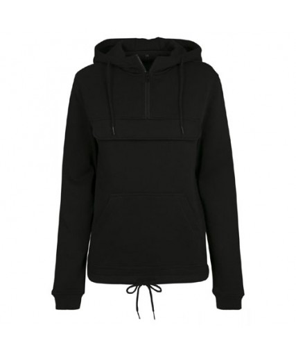 Ladies Sweat Pull Over Hoody Musta Ladies Sweat Pull Over Hoody Musta