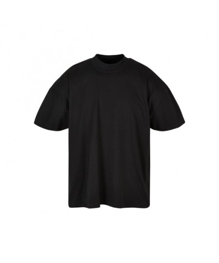 Oversized Mock Neck Tee Black Oversized Mock Neck Tee Black