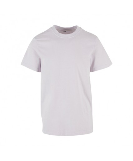 Acid Washed Round Neck Tee Softlilac Acid Washed Round Neck Tee Softlilac