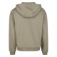 Fluffy Zip Hoody Pale Olive