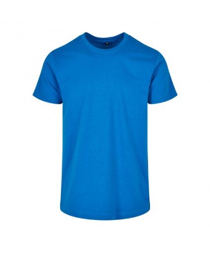 Basic Round Neck T-Shirt Cobalt Blue Basic Round Neck T-Shirt Cobalt Blue