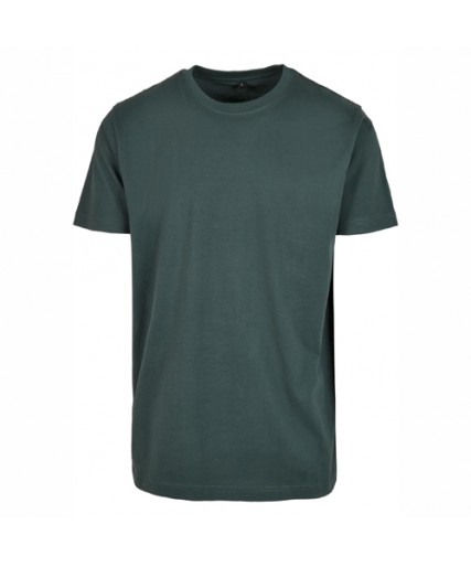 Round Neck Tee Bottlegreen Round Neck Tee Bottlegreen