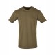 Round Neck Tee Natural Olive