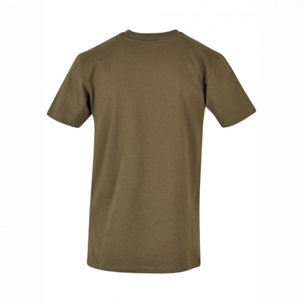 Round Neck Tee Natural Olive