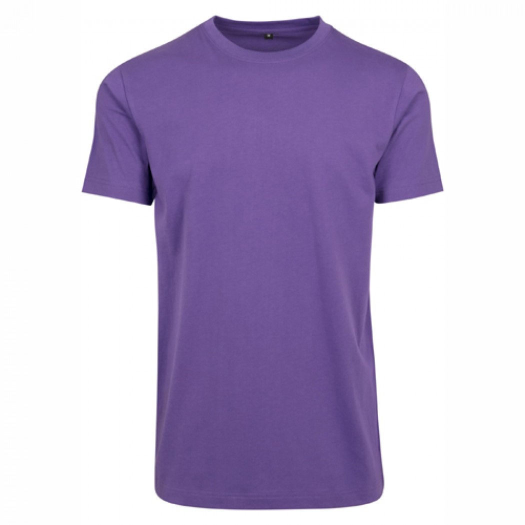 Round Neck Tee Ultraviolet