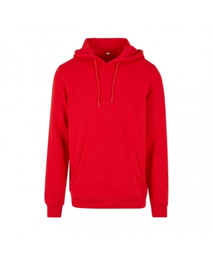 Heavyweight Fitted Hoody City Red