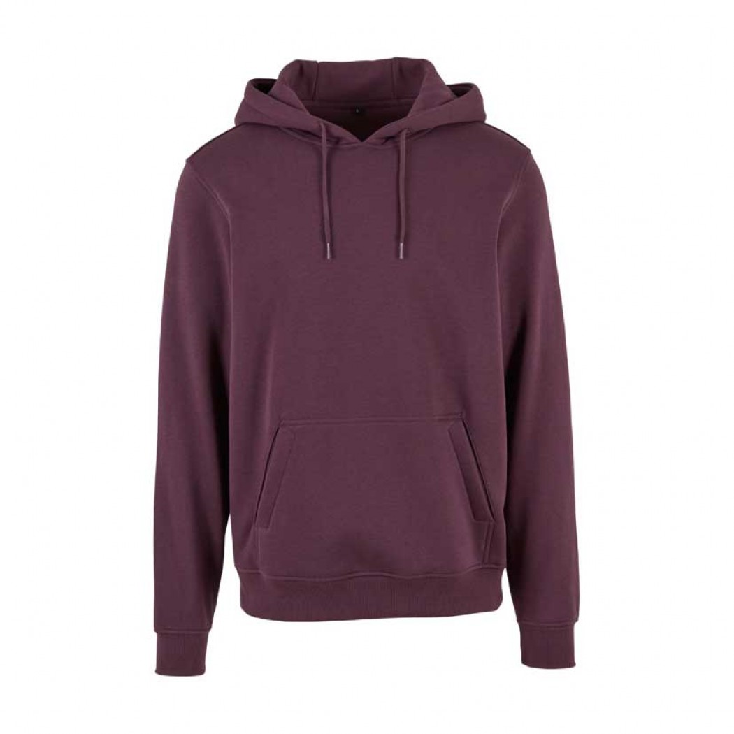 Heavyweight Fitted Hoody Plum Purple