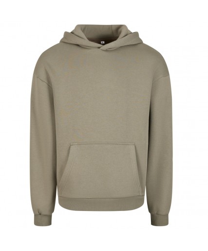 Fluffy Hoody Pale Olive