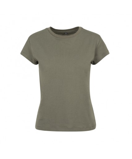 Ladies Box Tee Olive