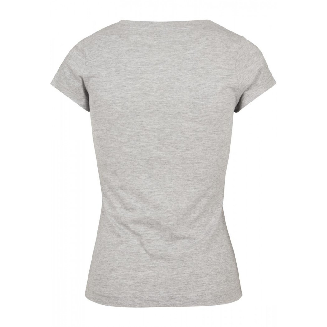 Ladies Basic Tee Heather Grey