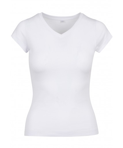 Ladies Basic Tee White
