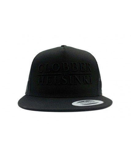 Clobber Helsinki Lone Star Trucker Cap Black / Black Clobber Helsinki Lone Star Trucker Cap Black / Black