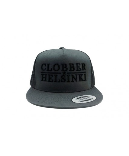 Clobber Helsinki Lone Star Trucker Cap Grey / Black Clobber Helsinki Lone Star Trucker Cap Grey / Black