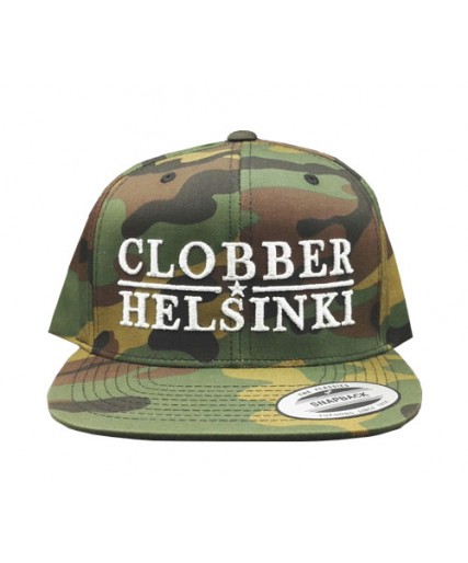 Clobber Helsinki Lone Star Snapback Cap Camo Clobber Helsinki Lone Star Snapback Cap Camo