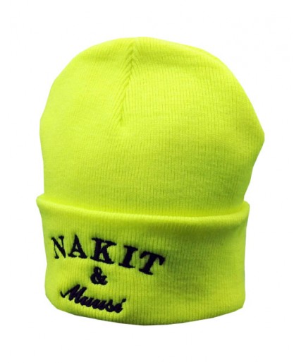 Nakit & Muusi Beanie Safety Yellow