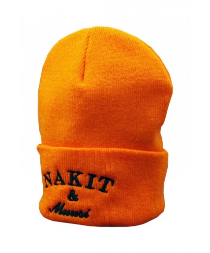 Nakit & Muusi Beanie Hat Orange