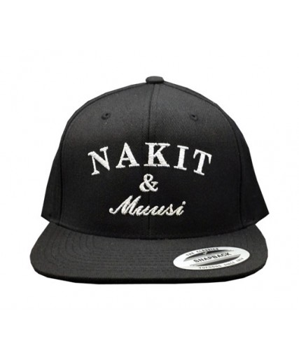 Nakit & Muusi Snapback Hat Black