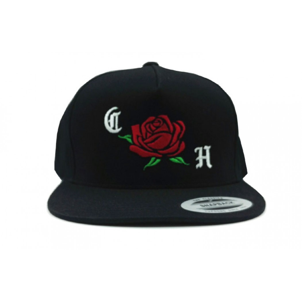 Clobber Helsinki Rose Snapback Cap Black