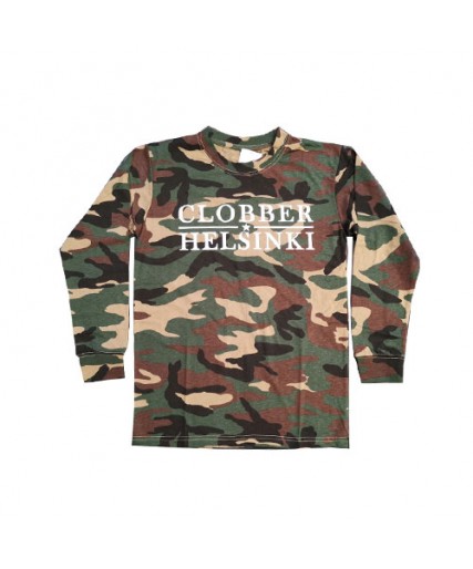 Clobber Helsinki Lone Star Camo Long Sleeve T-Shirt