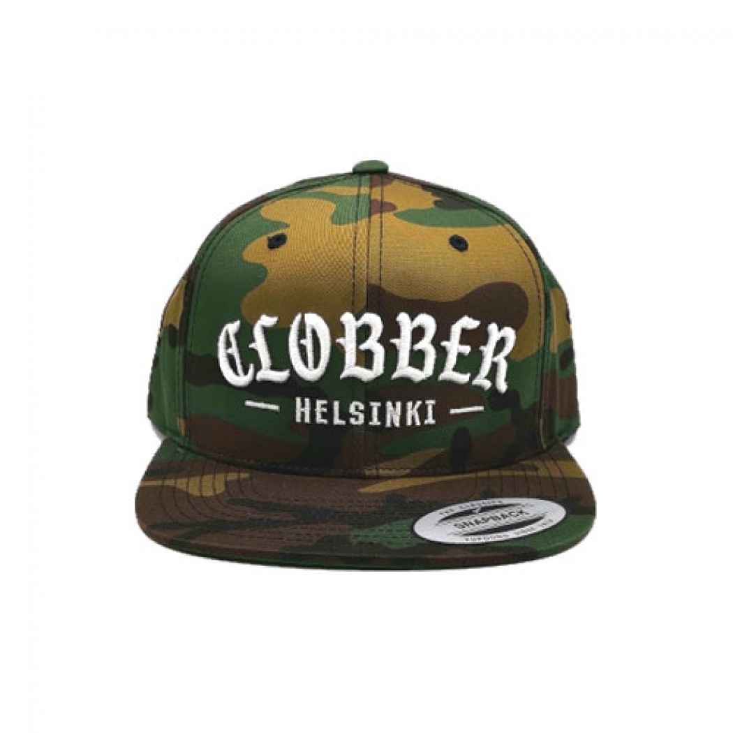 Clobber Helsinki Molotow Snapback Cap Camo