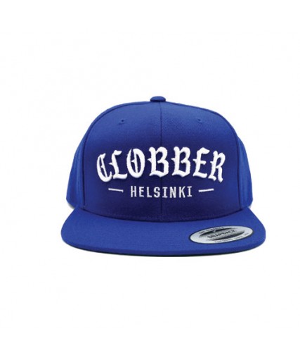 Clobber Helsinki Molotow Snapback Cap Royal