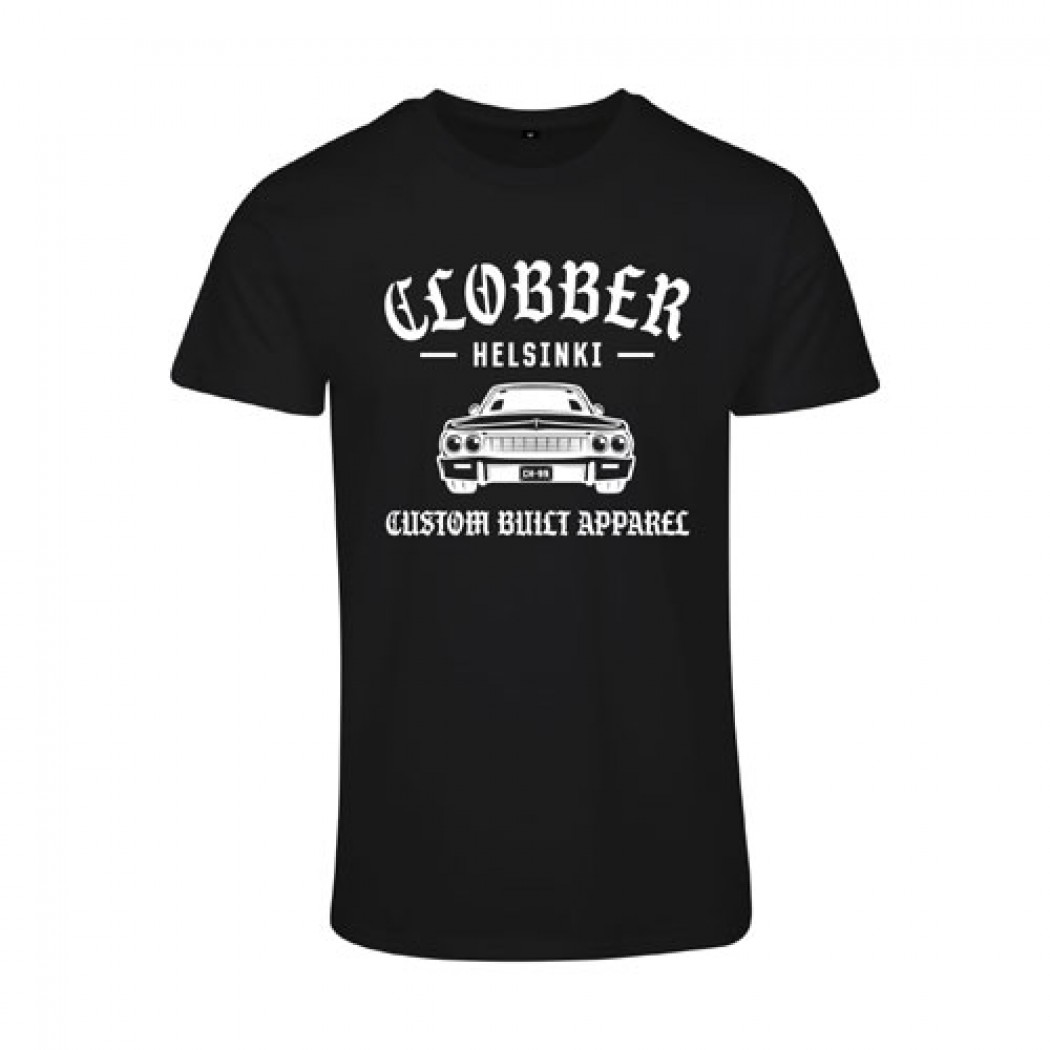 Clobber Helsinki Custom Built Mens Tee Black
