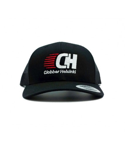 Clobber Helsinki Fast Retro Trucker Cap Black