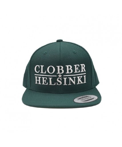 Clobber Helsinki Lone Star Snapback Cap Spruce Clobber Helsinki Lone Star Snapback Cap Spruce