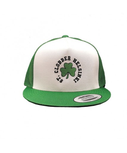 Clobber Helsinki St. Patricks Trucker Cap Green / White