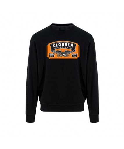 Clobber Helsinki Superior Crewneck Black Clobber Helsinki Superior Crewneck Black
