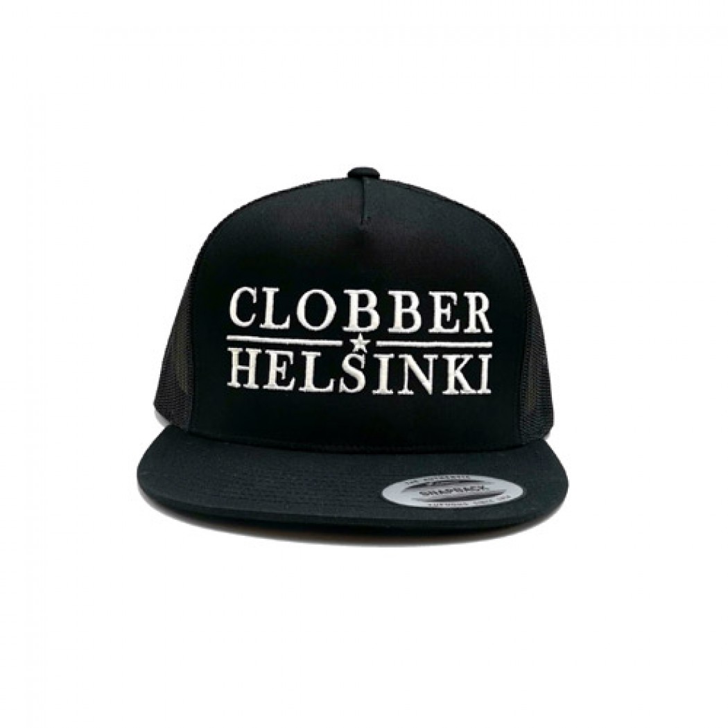 Clobber Helsinki Lone Star Trucker Cap Black