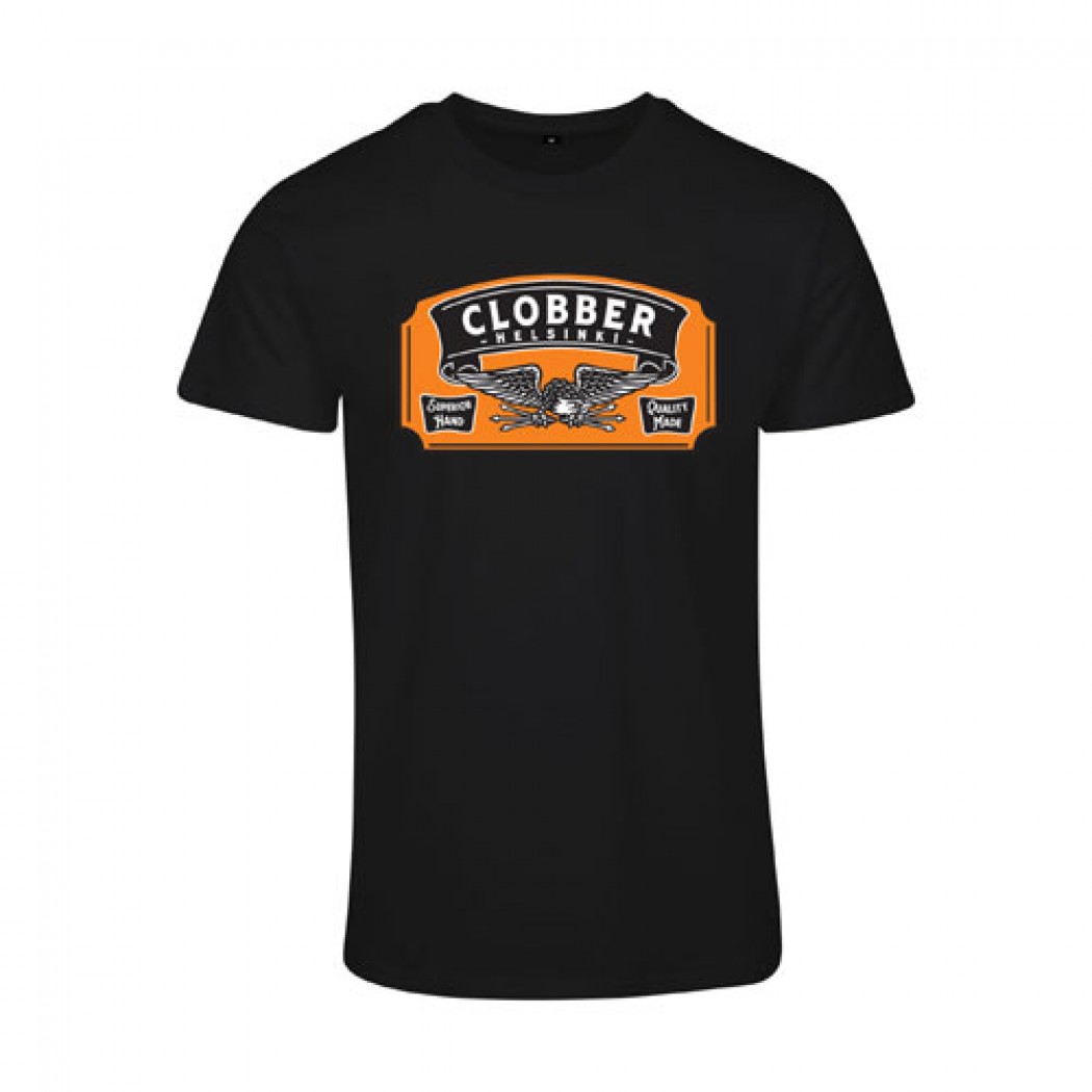 Clobber Helsinki Superior T-Shirt Black