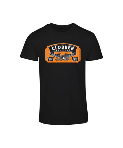 Clobber Helsinki Superior T-Shirt Black