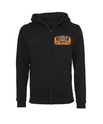 Clobber Helsinki Superior Zip Hood Black Clobber Helsinki Superior Zip Hood Black